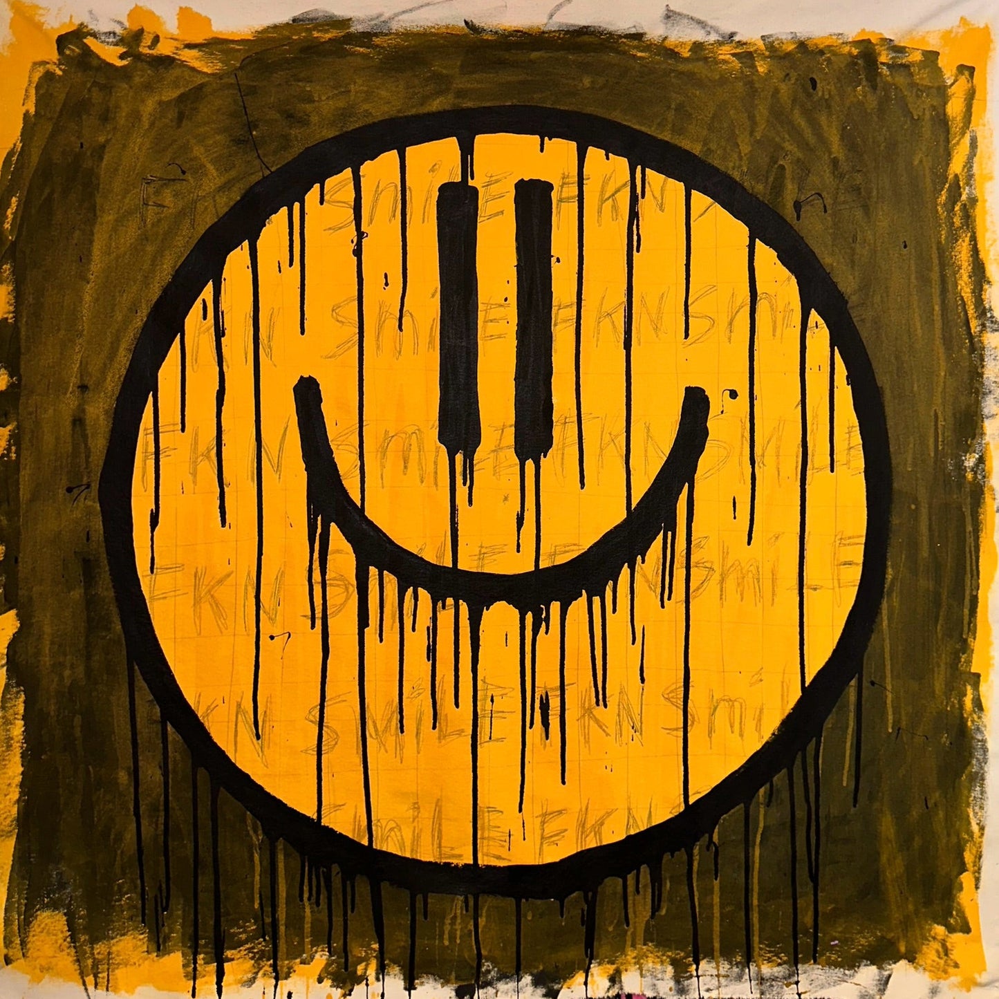 Big yellow “Fkn Smile”